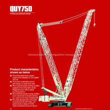 Grue sur chenilles d&#39;origine chaude de 750 tonnes